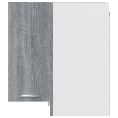 Eck-Hängeschrank Lyon Grau Sonoma 57x57x60 cm Holzwerkstoff