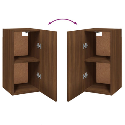 TV-Schrank Braun Eichen-Optik 30,5x30x60 cm Holzwerkstoff