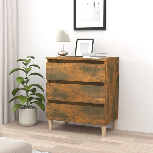 Skænk røget eg 60x35x69 cm træmateriale