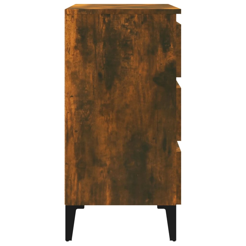Skænk røget eg 60x35x69 cm træmateriale