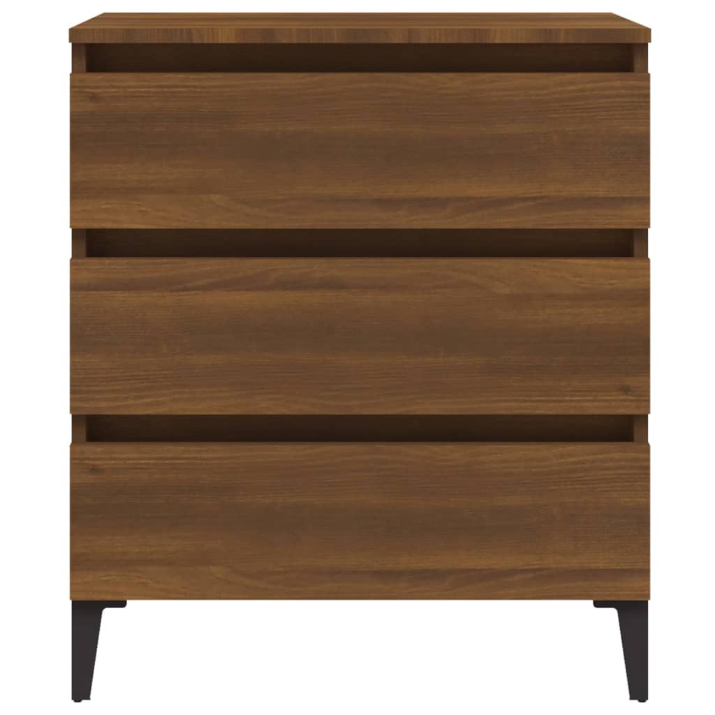 Skænk Brun Eg Look 60x35x69 cm Træmateriale