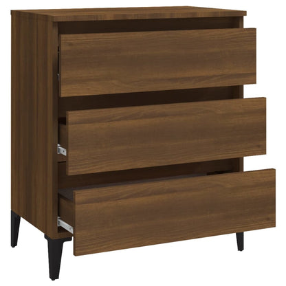Skænk Brun Eg Look 60x35x69 cm Træmateriale