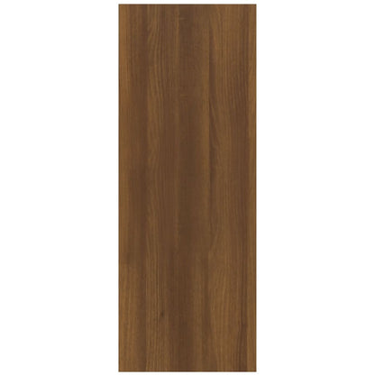 Konsolentisch Braun Eichen-Optik 78x30x80 cm Holzwerkstoff