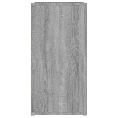 Schuhschrank Grau Sonoma 60x35x70 cm Holzwerkstoff