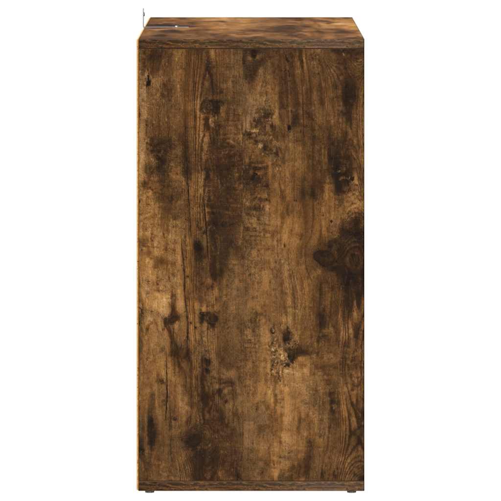 Schuhschrank Grau Sonoma 60x35x70 cm Holzwerkstoff