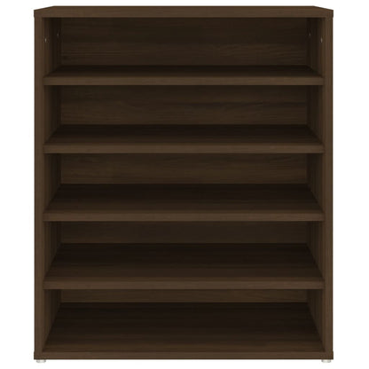 Schuhschrank Braun Eichen-Optik 60x35x70 cm Holzwerkstoff