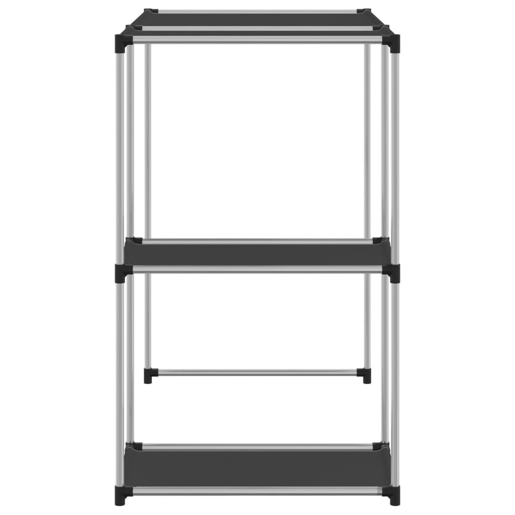 Waschmaschinenregal Schwarz 87x55x90,5 cm Eisen
