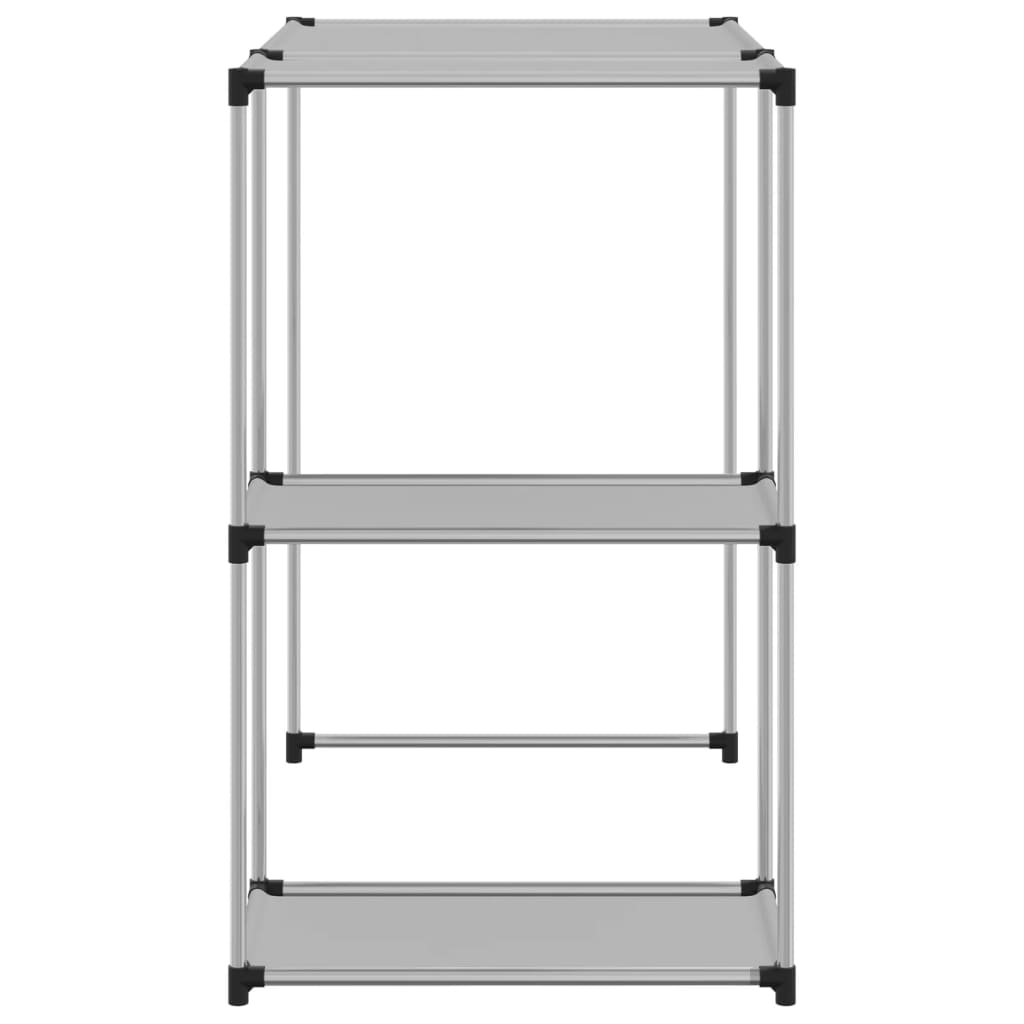Waschmaschinenregal Grau 87x55x90,5 cm Eisen