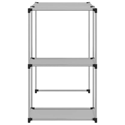 Waschmaschinenregal Grau 87x55x90,5 cm Eisen