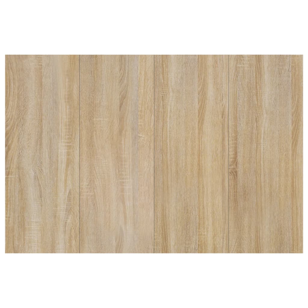 Kopfteil Sonoma-Eiche 120x1,5x80 cm Holzwerkstoff