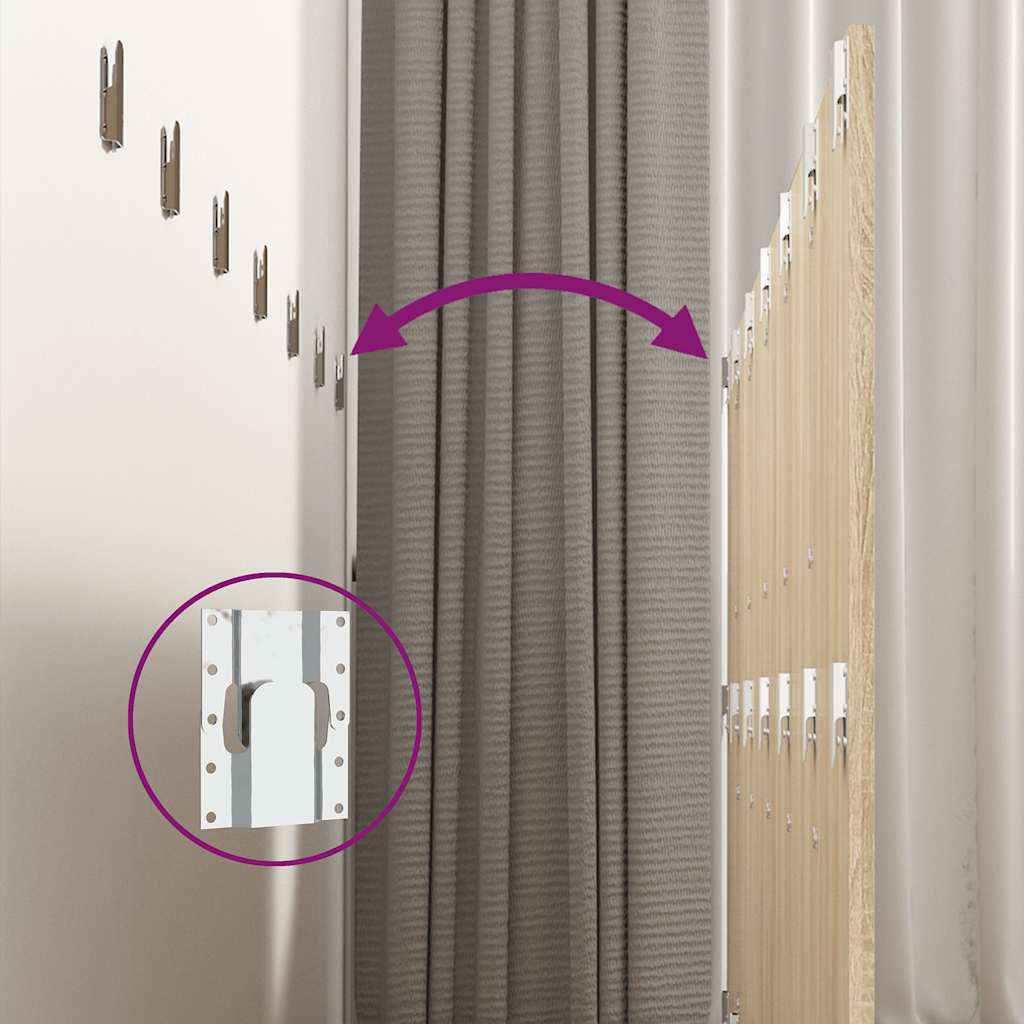 Wand-Kopfteil Sonoma-Eiche 240x1,5x80 cm Holzwerkstoff