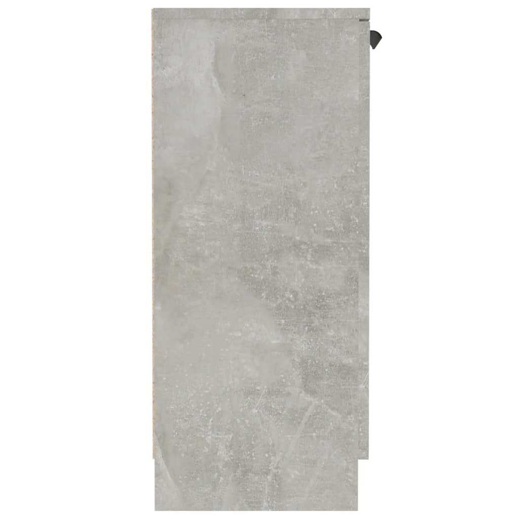 Sideboard Betongrau 60x30x70 cm Holzwerkstoff