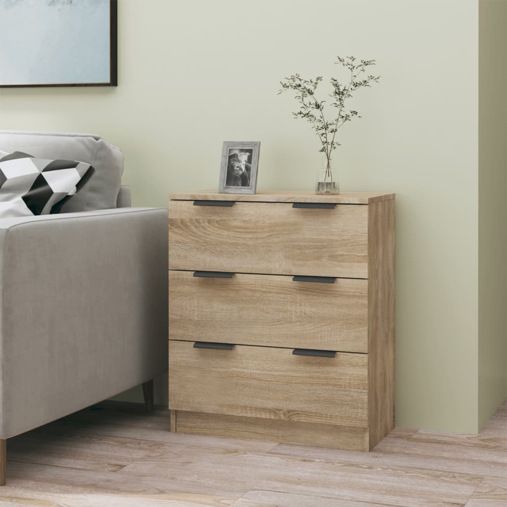Skænk Sonoma Eg 60x30x70 cm Træ Materiale