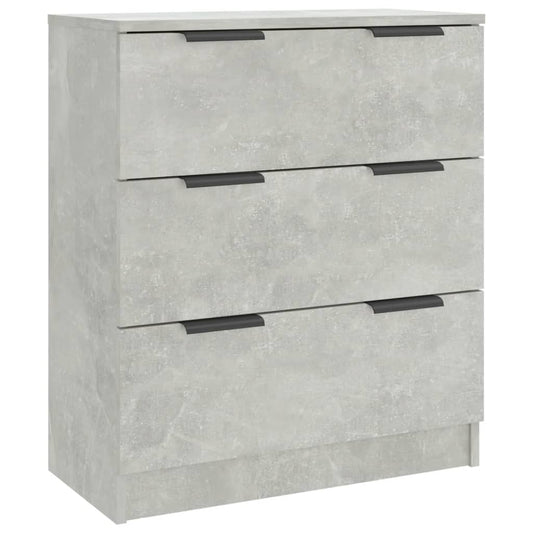 Sideboard Betongrau 60x30x70 cm Holzwerkstoff