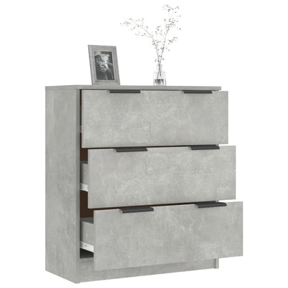 Sideboard Betongrau 60x30x70 cm Holzwerkstoff