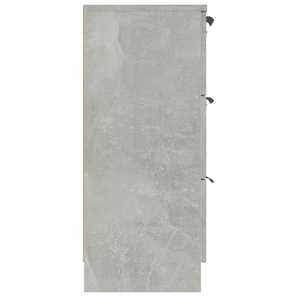 Sideboard Betongrau 60x30x70 cm Holzwerkstoff