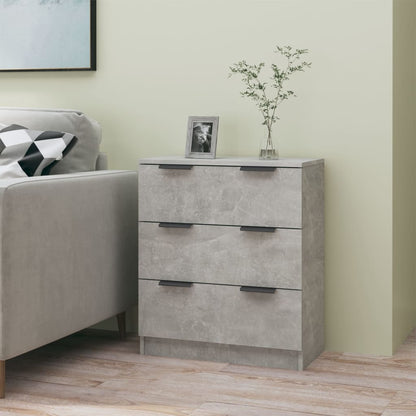 Sideboard Betongrau 60x30x70 cm Holzwerkstoff