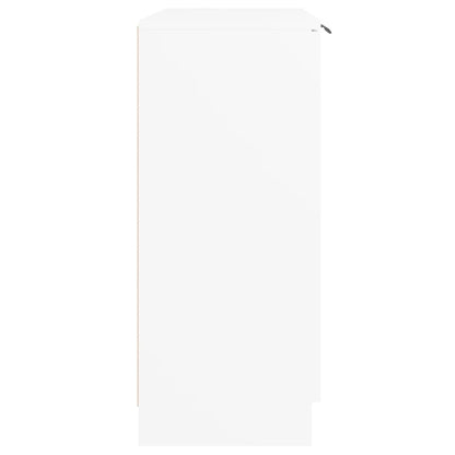 Skænk Hvid 60x30x70 cm Træ Materiale
