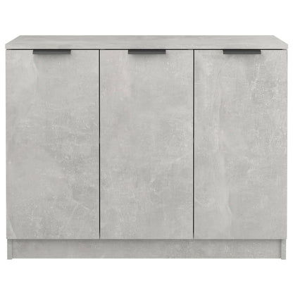 Sideboard Betongrau 90,5x30x70 cm Holzwerkstoff