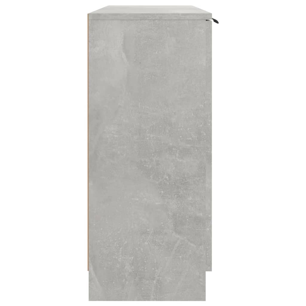 Sideboard Betongrau 90,5x30x70 cm Holzwerkstoff