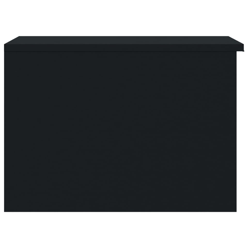 Couchtisch Schwarz 50x50x36 cm Holzwerkstoff