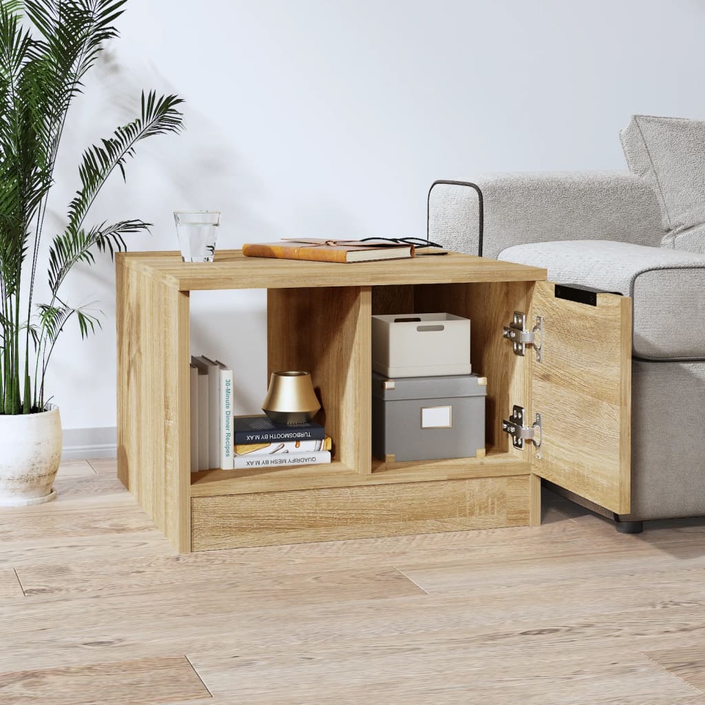 Sofabord Sonoma eg 50x50x36 cm træmateriale