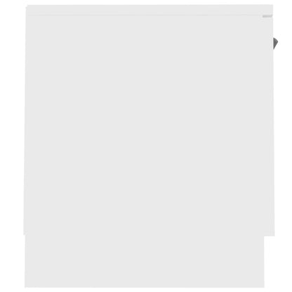 TV-skab Hvid 140x35x40 cm Træ Materiale