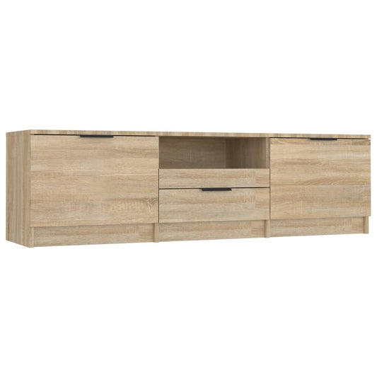 Tv-møbel Sonoma eg 140x35x40 cm træmateriale