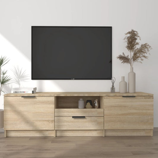 Tv-møbel Sonoma eg 140x35x40 cm træmateriale