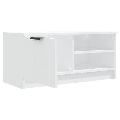 TV-Schränke 2 Stk. Weiß 80x35x36,5 cm Holzwerkstoff