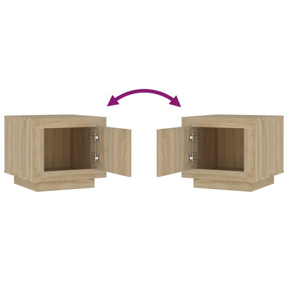 Couchtisch Sonoma-Eiche 51x50x45 cm Holzwerkstoff