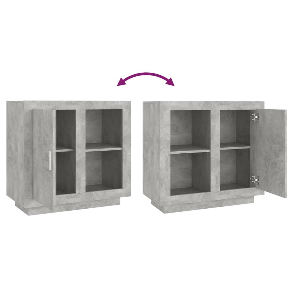 Sideboard Betongrau 80x40x75 cm