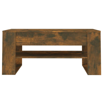 Sofabord røget eg 102x55x45 cm træmateriale