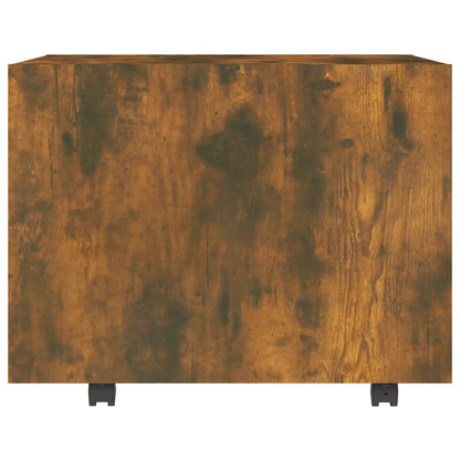 Couchtisch Räuchereiche 55x55x40 cm Holzwerkstoff