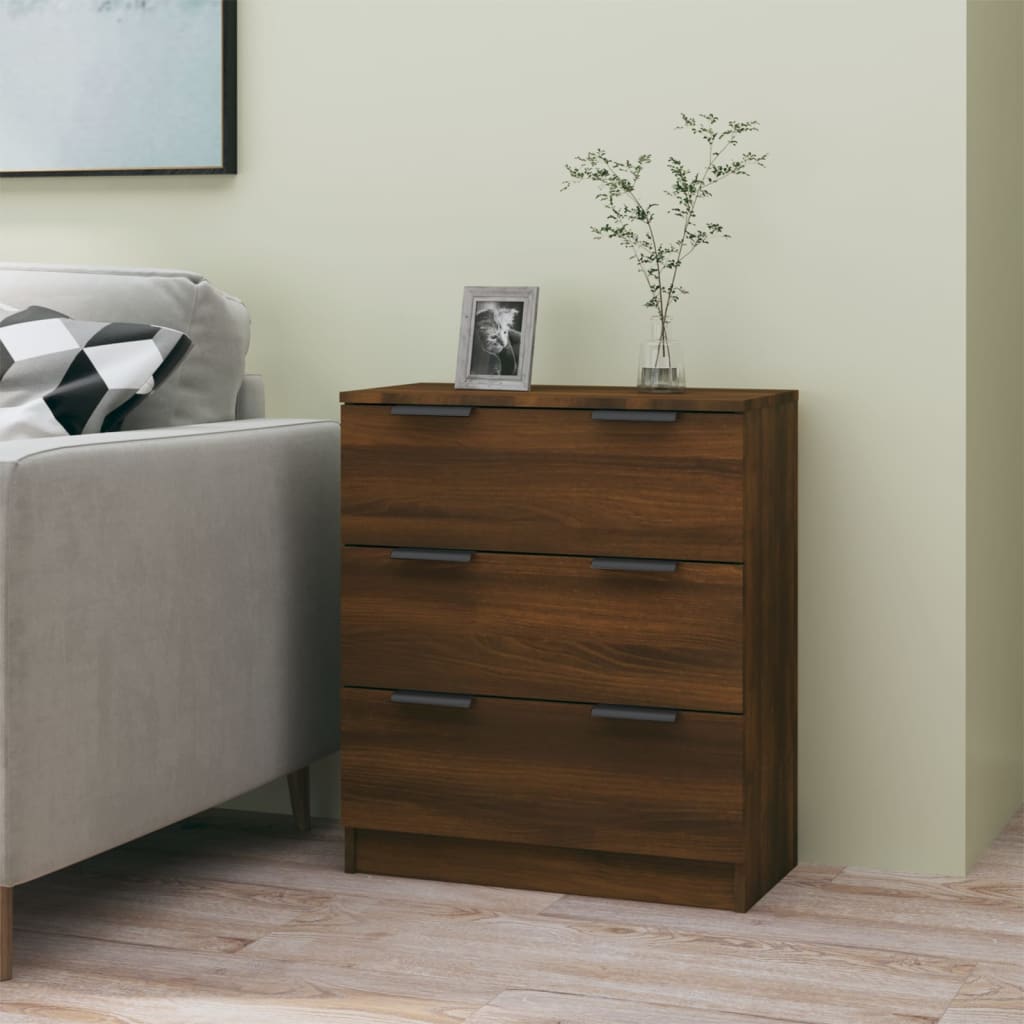 Sideboard Braun Eichen-Optik 60x30x70 cm Holzwerkstoff