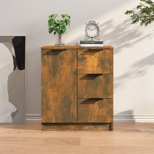 Skænk røget eg 60x30x70 cm træmateriale