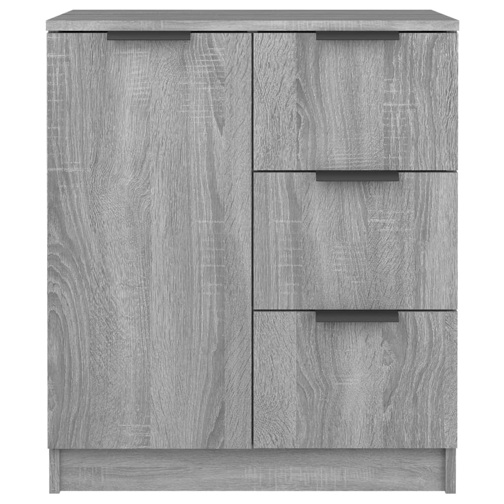 Sideboard Grau Sonoma 60x30x70 cm Holzwerkstoff