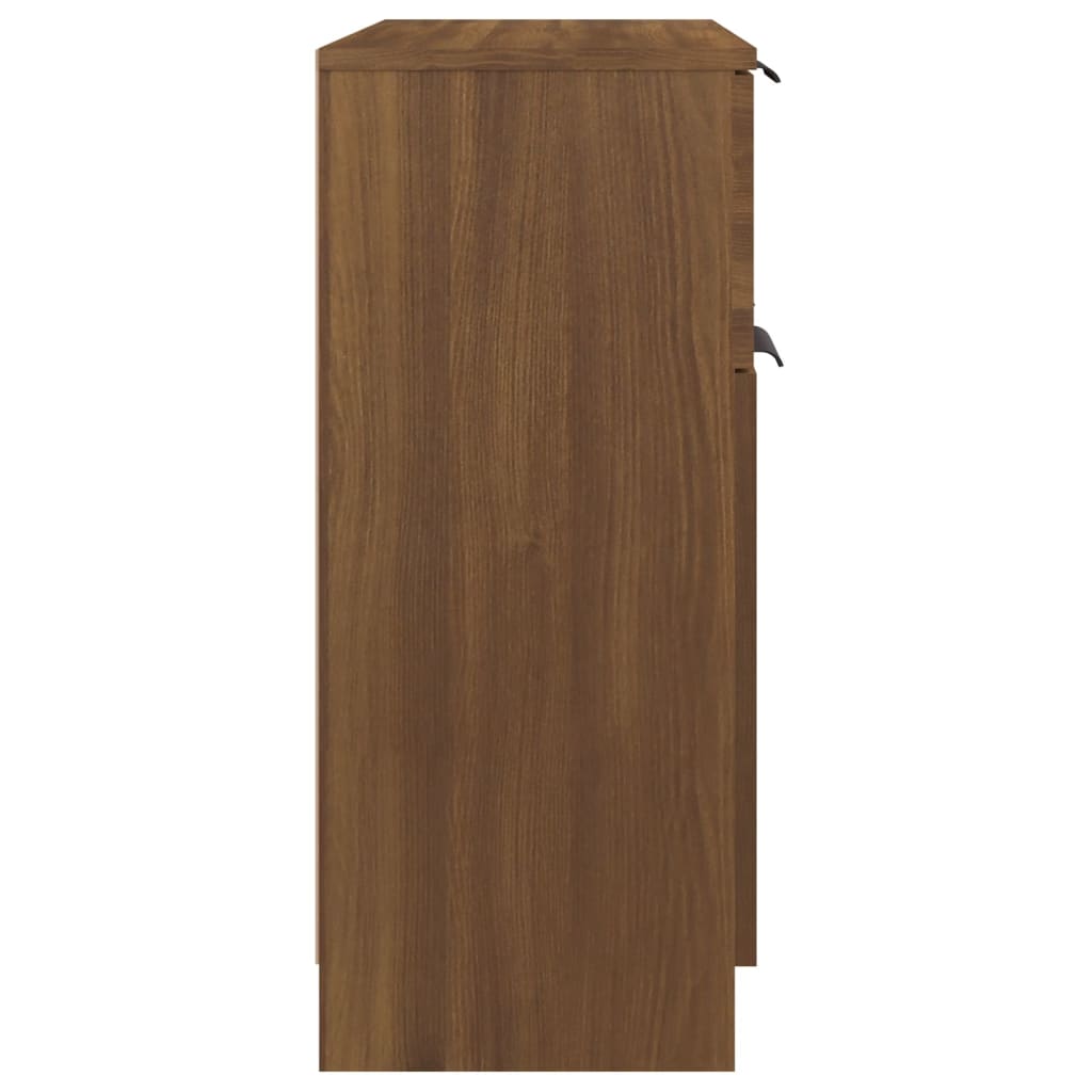 Sideboard Braun Eichen-Optik 60x30x70 cm Holzwerkstoff