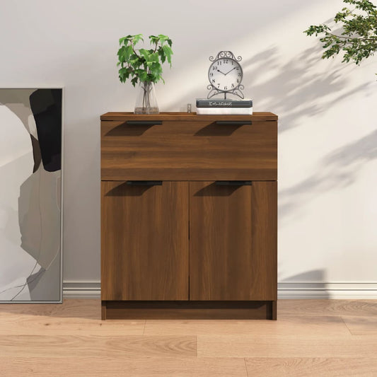 Sideboard Braun Eichen-Optik 60x30x70 cm Holzwerkstoff