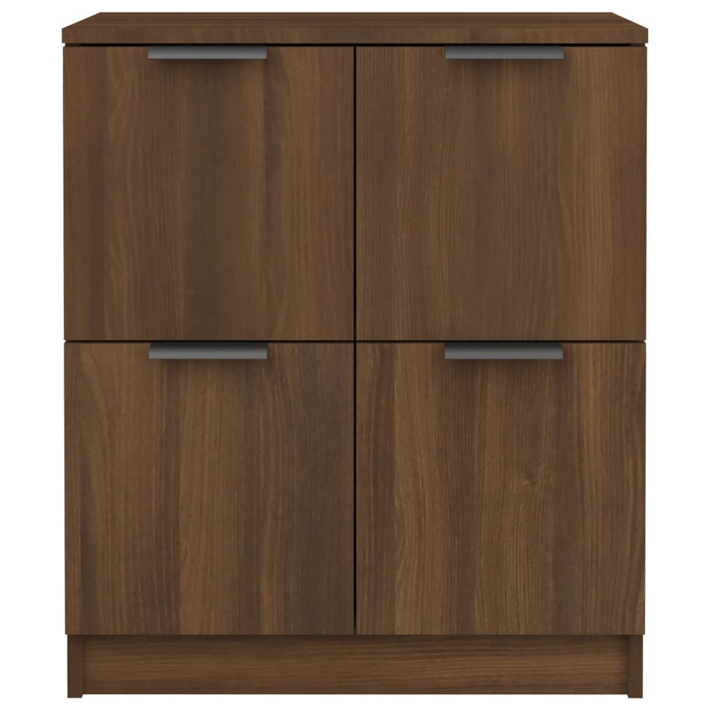 Skænk Brun Eg Look 60x30x70 cm Træmateriale