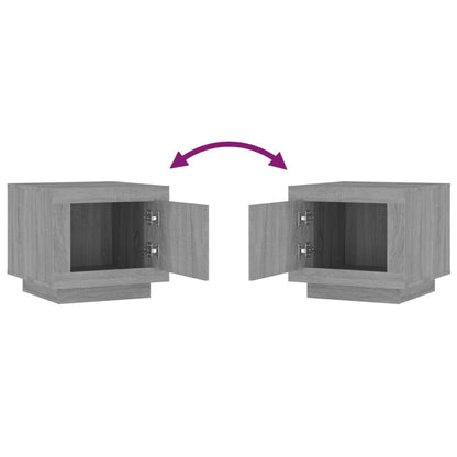 Couchtisch Grau Sonoma 51x50x45 cm Holzwerkstoff