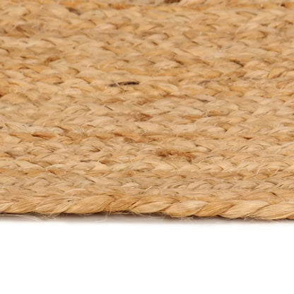 Teppich Jute Geflochten 210 cm Rund
