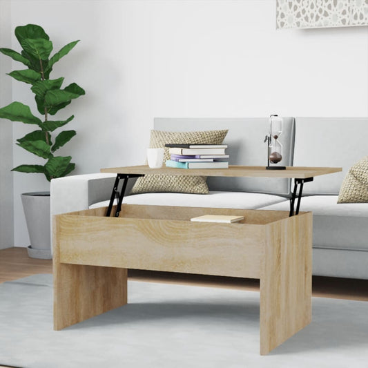 Sofabord Sonoma eg 80x50,5x41,5 cm træmateriale
