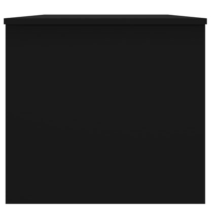 Couchtisch Schwarz 102x50,5x46,5 cm Holzwerkstoff