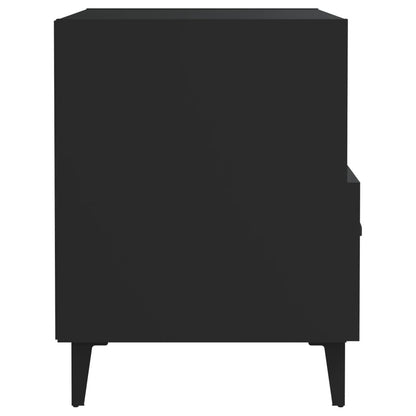 Nachttisch Schwarz Holzwerkstoff