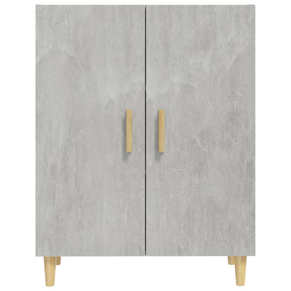 Sideboard Betongrau 70x34x90 cm Holzwerkstoff