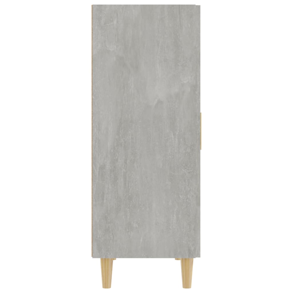 Sideboard Betongrau 70x34x90 cm Holzwerkstoff