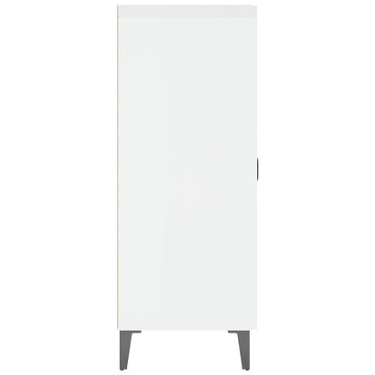 Sideboard Hochglanz-Weiß 69,5x34x90 cm Holzwerkstoff