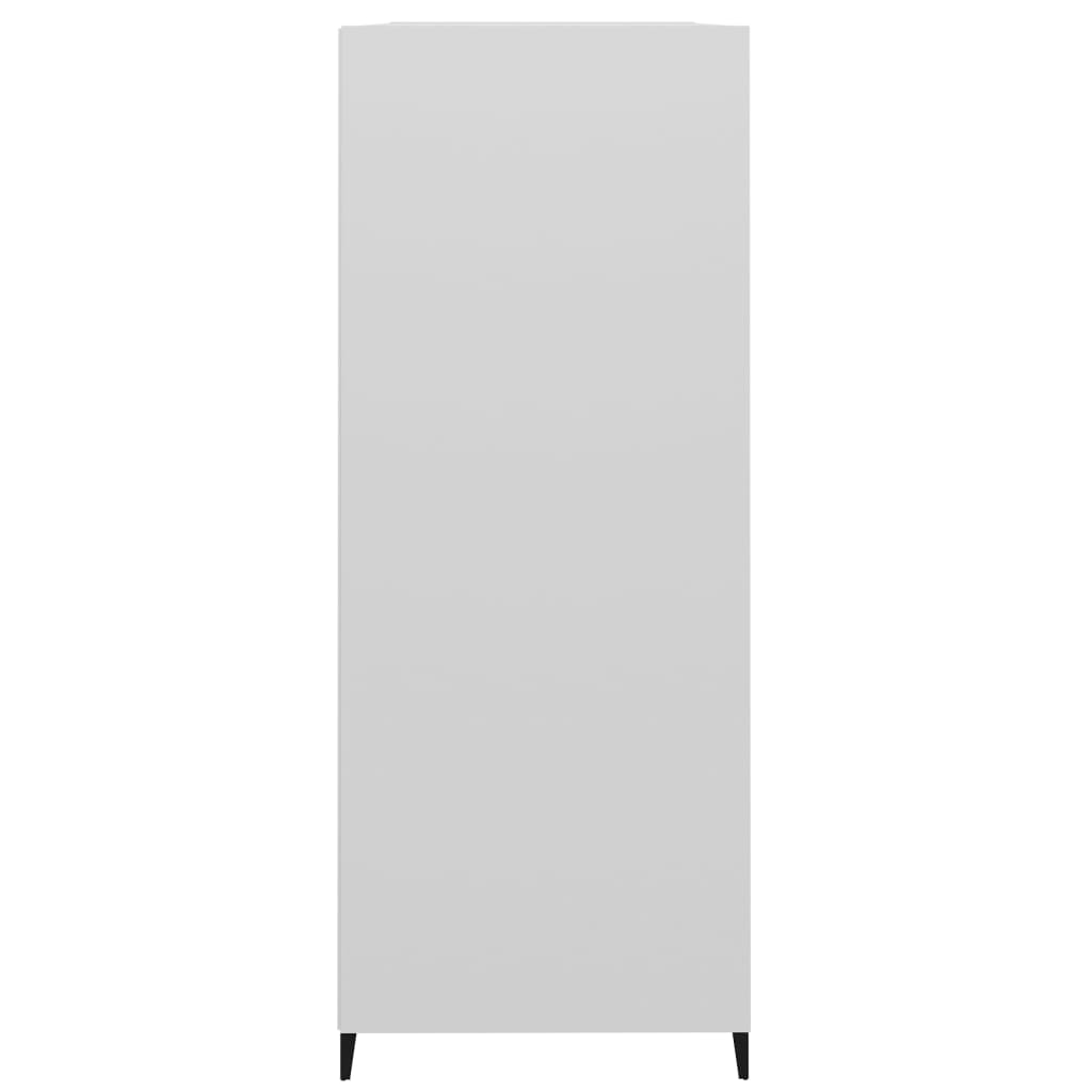 Sideboard Hochglanz-Weiß 69,5x32,5x90 cm Holzwerkstoff