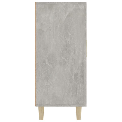 Sideboard Betongrau 90x34x80 cm Holzwerkstoff